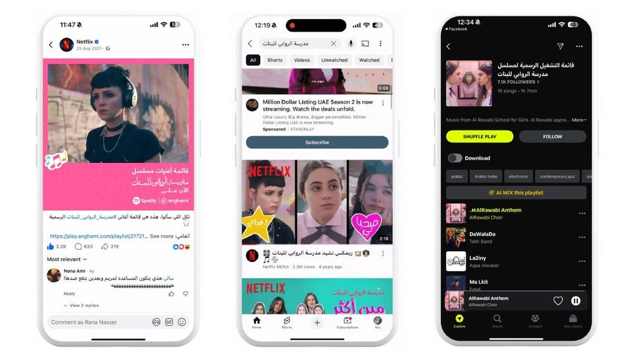 Netflix social samples